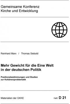Mer Gewicht für die Eine Welt in der Deutschen Politik