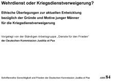 Wehrdienst oder Kriegsdienstverweigerung?