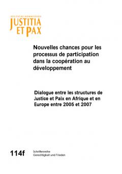 Nouvelles chances pour les processus de participation dans la coopération au développement.