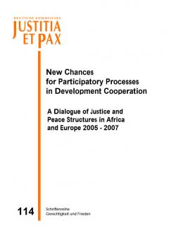 New Chances for Participatory Processes in Development Cooperation.