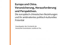 Europa und China. Verunsicherung, Herausforderung und Perspektiven